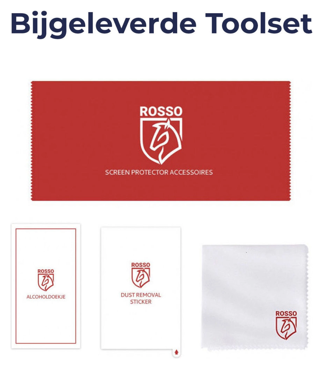 Rosso Oppo Reno 13 F 9H Tempered Glass Screen Protector afbeelding 4