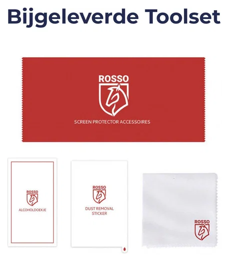 Rosso Oppo Reno 13 F 9H Tempered Glass Screen Protector afbeelding 4