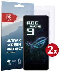 Rosso Asus ROG Phone 9 / 9 Pro Screen Protector Case Friendly Folie Duo Pack afbeelding