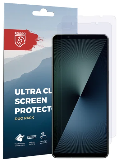 Rosso Sony Xperia 1 VII Screen Protector Case Friendly Folie Duo Pack afbeelding 8
