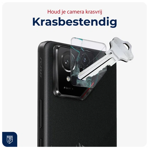 Rosso Asus ROG Phone 9 / 9 Pro Camera Lens Protector Transparant afbeelding 2