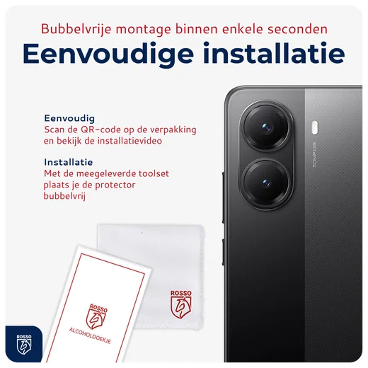 Rosso Xiaomi Poco X7 Pro Camera Lens Protector Transparant afbeelding 4