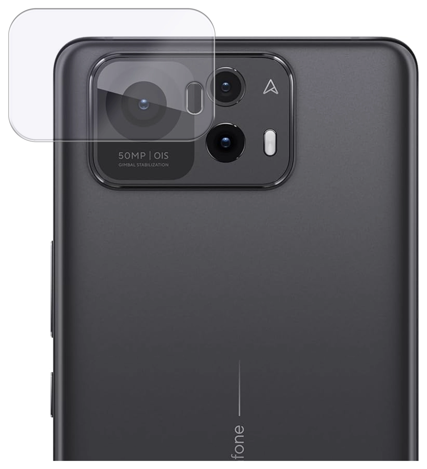 Rosso Asus Zenfone 12 Ultra Camera Lens Protector Transparant afbeelding 1