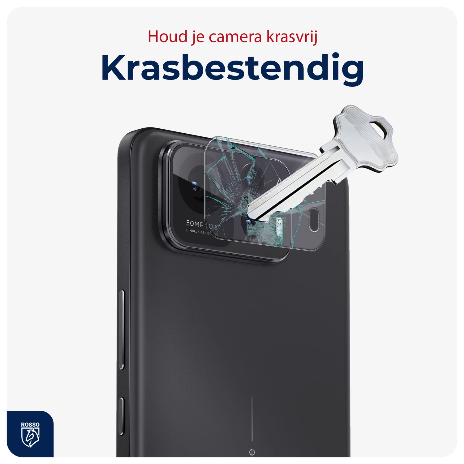 Rosso Asus Zenfone 12 Ultra Camera Lens Protector Transparant afbeelding 2