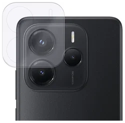 Rosso Xiaomi Redmi Note 14 5G Camera Lens Protector Transparant afbeelding