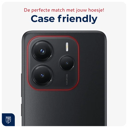 Rosso Xiaomi Redmi Note 14 5G Camera Lens Protector Transparant afbeelding 7