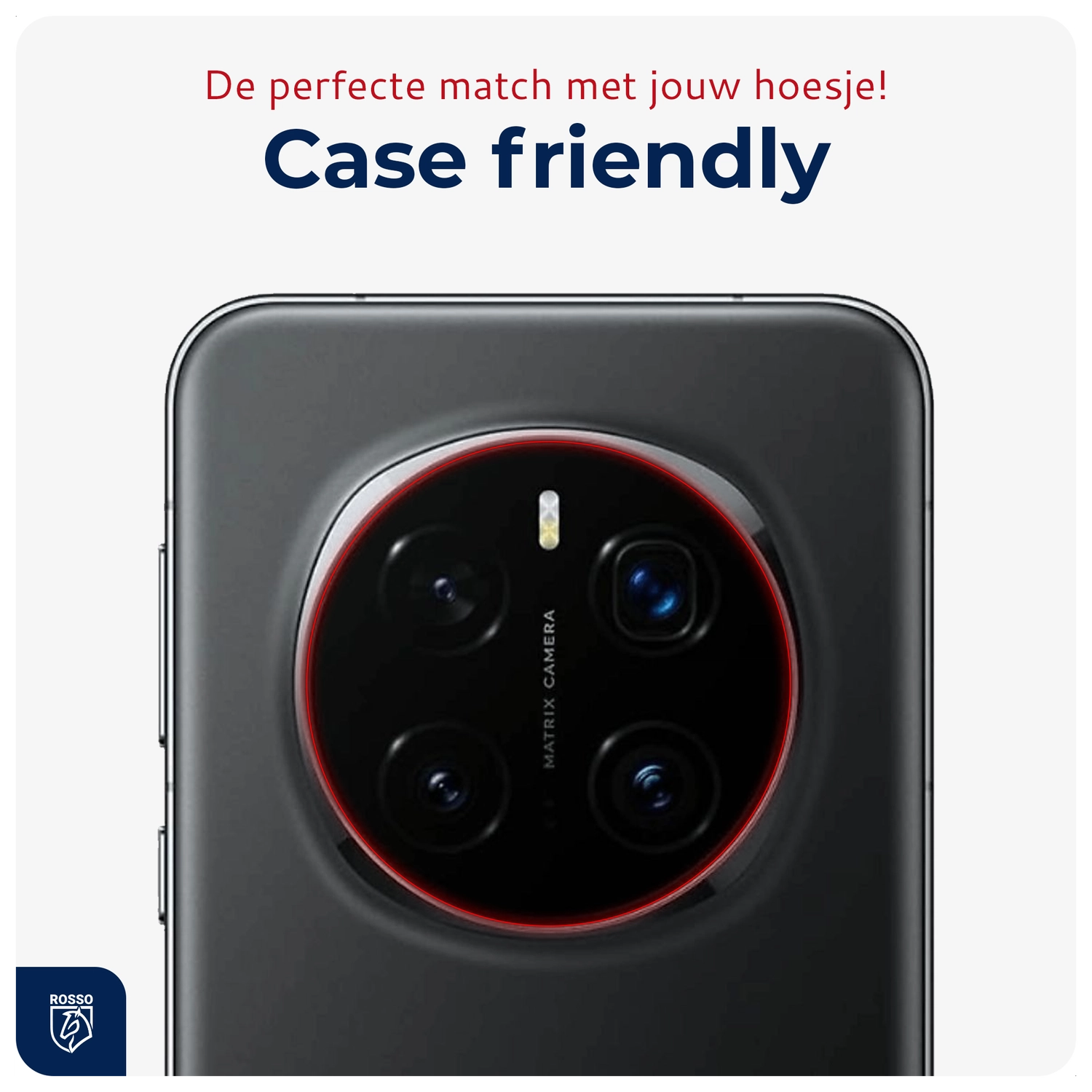 Rosso Honor Magic 7 Pro Camera Lens Protector Transparant afbeelding 5