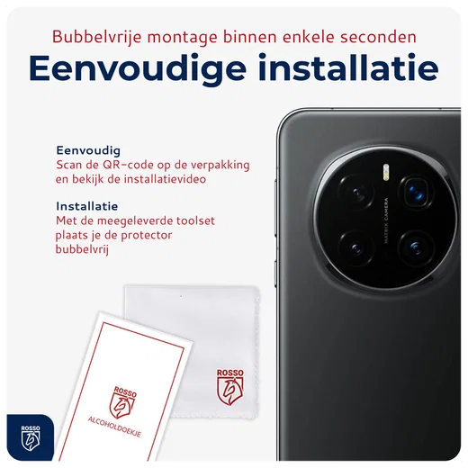 Rosso Honor Magic 7 Pro Camera Lens Protector Transparant afbeelding 7