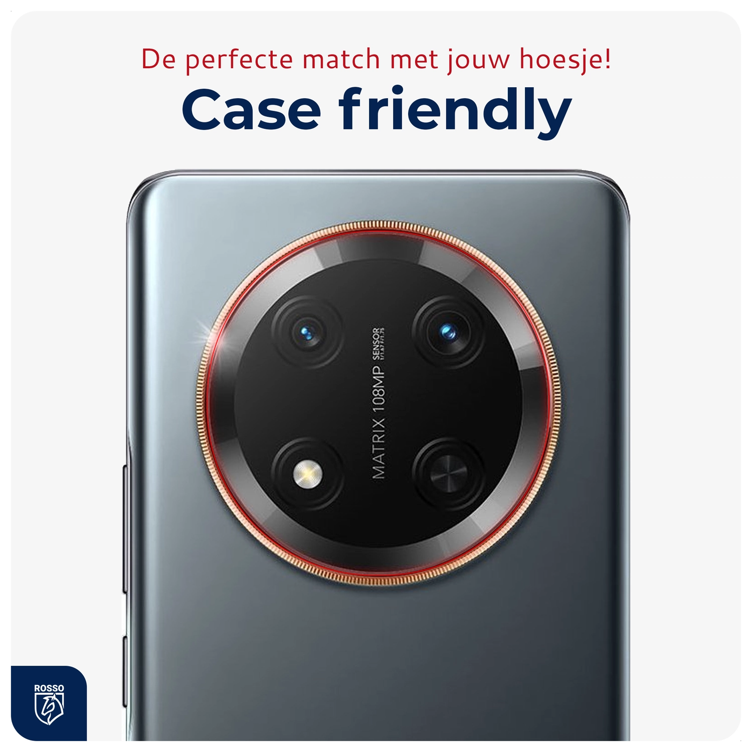 Rosso Honor Magic 7 Lite Camera Lens Protector Transparant afbeelding 7