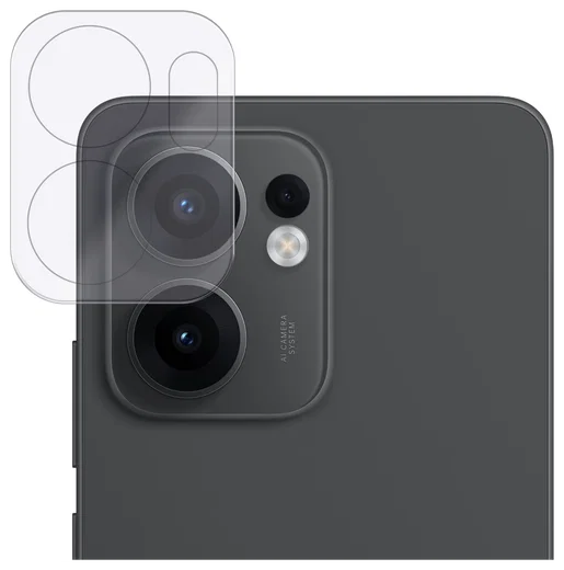 Rosso Oppo Reno 13 F Camera Lens Protector Transparant afbeelding 1