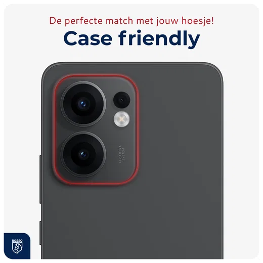 Rosso Oppo Reno 13 F Camera Lens Protector Transparant afbeelding 8