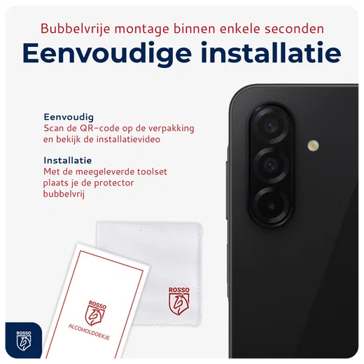 Rosso Samsung Galaxy A26 Camera Lens Protector Transparant afbeelding 6