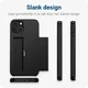 Samsung Galaxy A16 Hoesje met Slider Kaarthouder Back Cover Zwart afbeelding 6