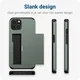 Samsung Galaxy A16 Hoesje met Slider Kaarthouder Back Cover Groen afbeelding 6