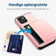 Samsung Galaxy A16 Hoesje met Slider Kaarthouder Back Cover Roze afbeelding 10