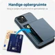 Samsung Galaxy A16 Hoesje met Slider Kaarthouder Back Cover Blauw afbeelding 6