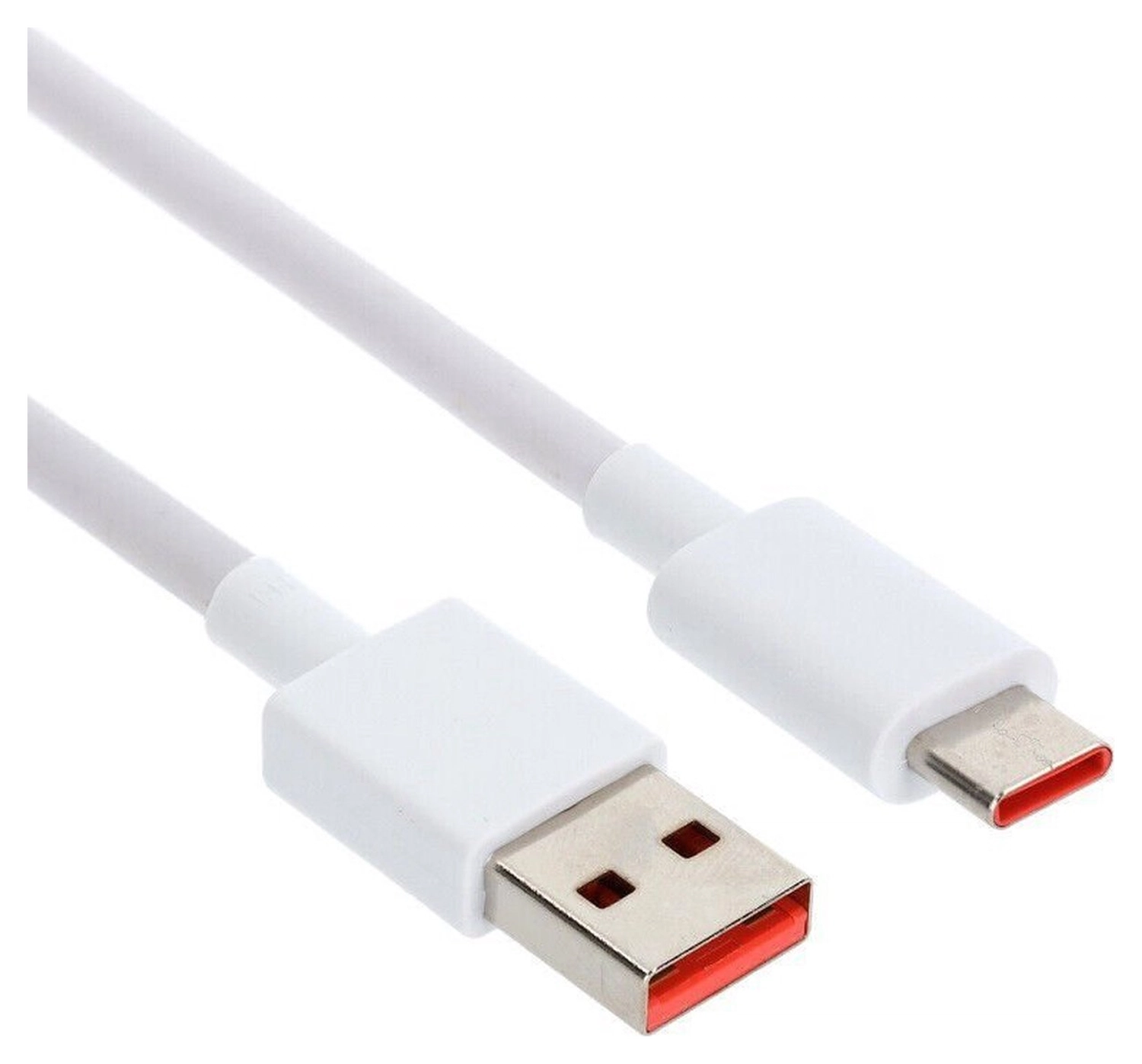 Originele Xiaomi USB-A naar USB-C Kabel 6A 1M Wit afbeelding 1