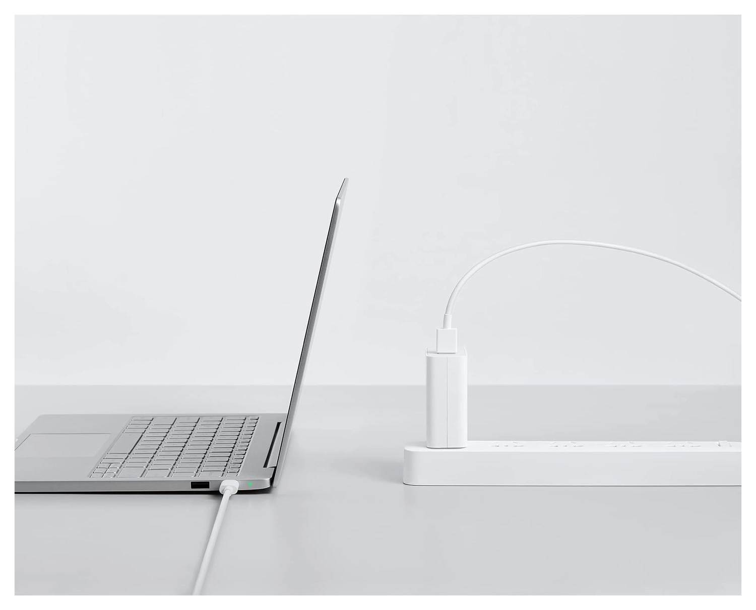 Originele Xiaomi USB-A naar USB-C Kabel 6A 1M Wit afbeelding 3