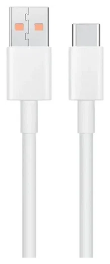 Originele Xiaomi USB-A naar USB-C Kabel 6A 1M Wit afbeelding 4