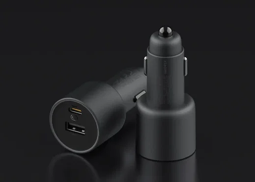 Originele Xiaomi 67W Auto Snellader USB-A / USB-C Poort Fast Charge Zwart afbeelding 3