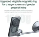 Nillkin IceBlade Prop Xiaomi 15 Ultra Hoesje MagSafe / Qi2 Zwart afbeelding 5