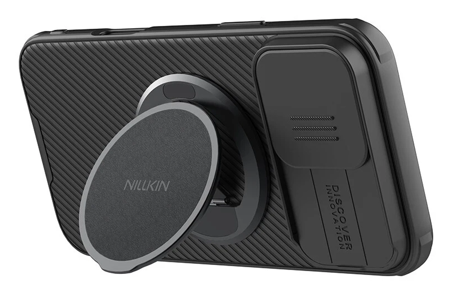 Nillkin Magnetische MagSafe Grip Houder Standaard Zwart afbeelding 2