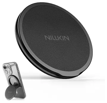 Nillkin Magnetische MagSafe Grip Houder Standaard Zwart