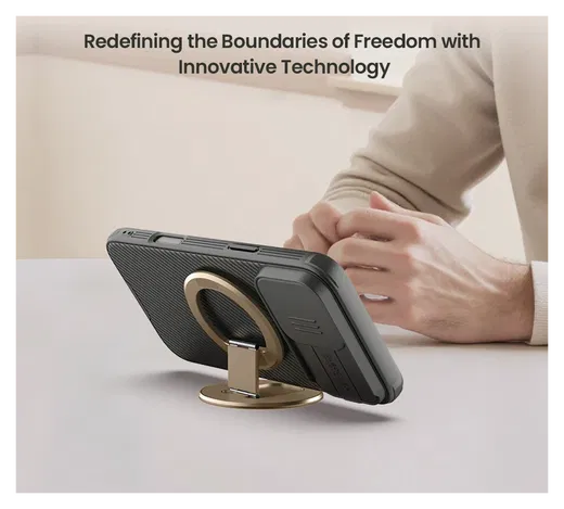 Nillkin Magnetische MagSafe Grip Houder Standaard Zwart afbeelding 9