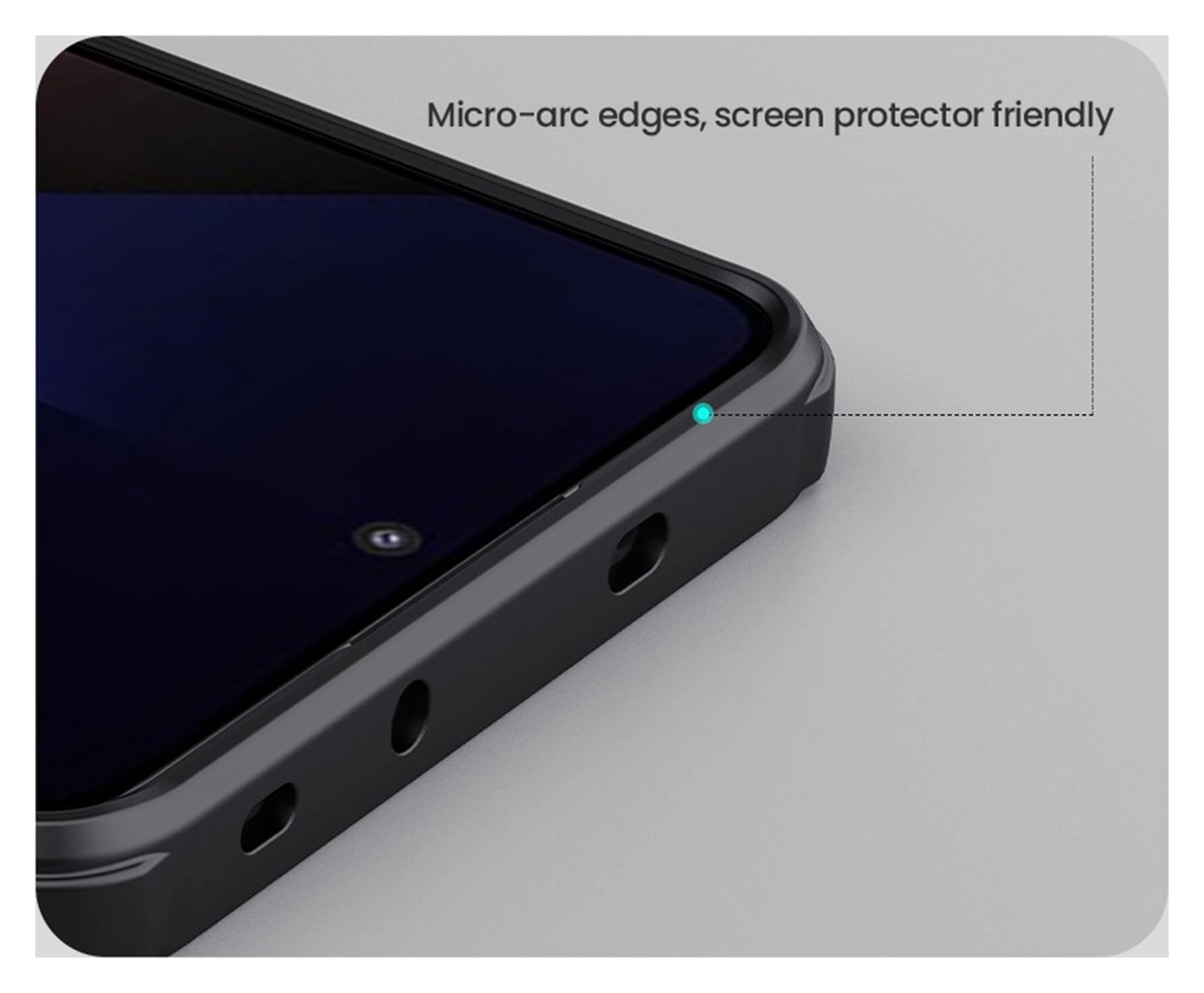 Nillkin Frosted Shield Xiaomi Poco F7 Pro Hoesje MagSafe Back Cover Zwart afbeelding 8