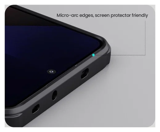 Nillkin Frosted Shield Xiaomi Poco F7 Pro Hoesje MagSafe Back Cover Zwart afbeelding 8