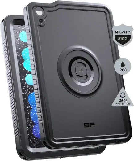 SP Connect Xtreme SPC+ Apple iPad 6 / 7 Mini Hoes Full Protect MagSafe Zwart afbeelding 1