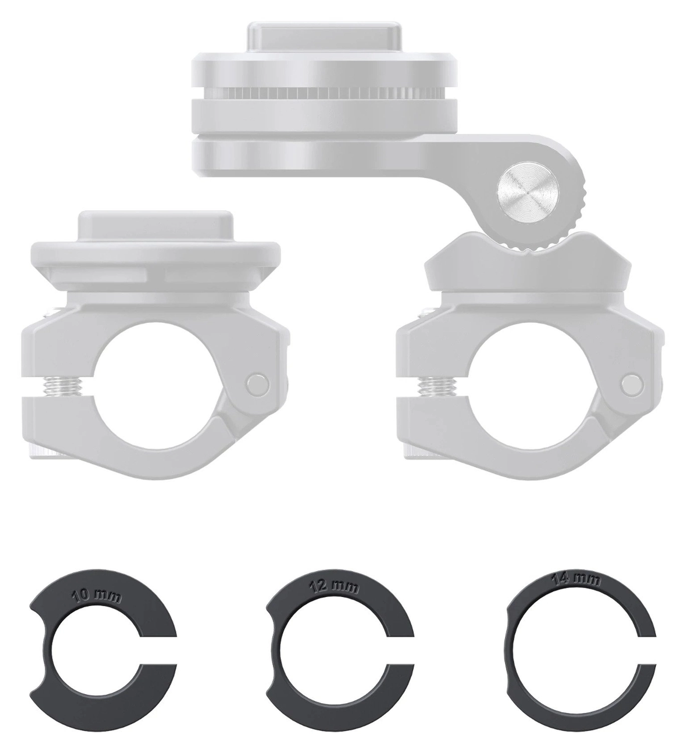 SP Connect Spacer Rings Diameter Adapters Mirror Mount / Pro afbeelding 2