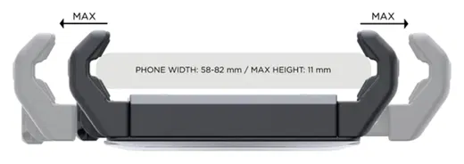 SP Connect SPC+ - Telefoonhouder Fiets met Universele Klem afbeelding 11