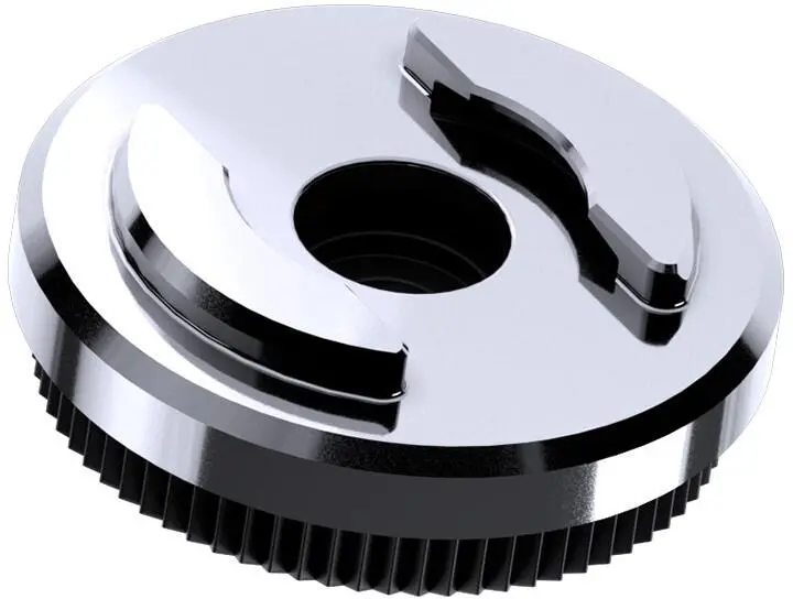 SP Connect Head SPC+ Adapter SPC Houders voor SPC+ Telefoonhoesje Chrome afbeelding 1