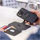 SP Connect SPC+ Magnetic Card Wallet Flip Case - MagSafe Kaarthouder Zwart (M) afbeelding 3