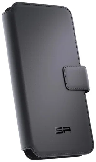 SP Connect SPC+ Magnetic Card Wallet Flip Case - MagSafe Kaarthouder Zwart (XL) afbeelding 1