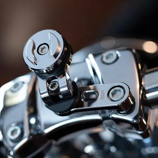 SP Connect Bar Clamp Mount Pro - Telefoonhouder Motor voor SPC+ Hoesjes Chrome afbeelding 2