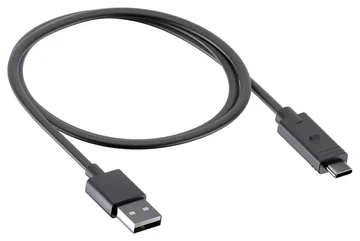 SP Cable Connect SPC+ USB-A naar USB-C Kabel Weerbestendig 50CM Zwart