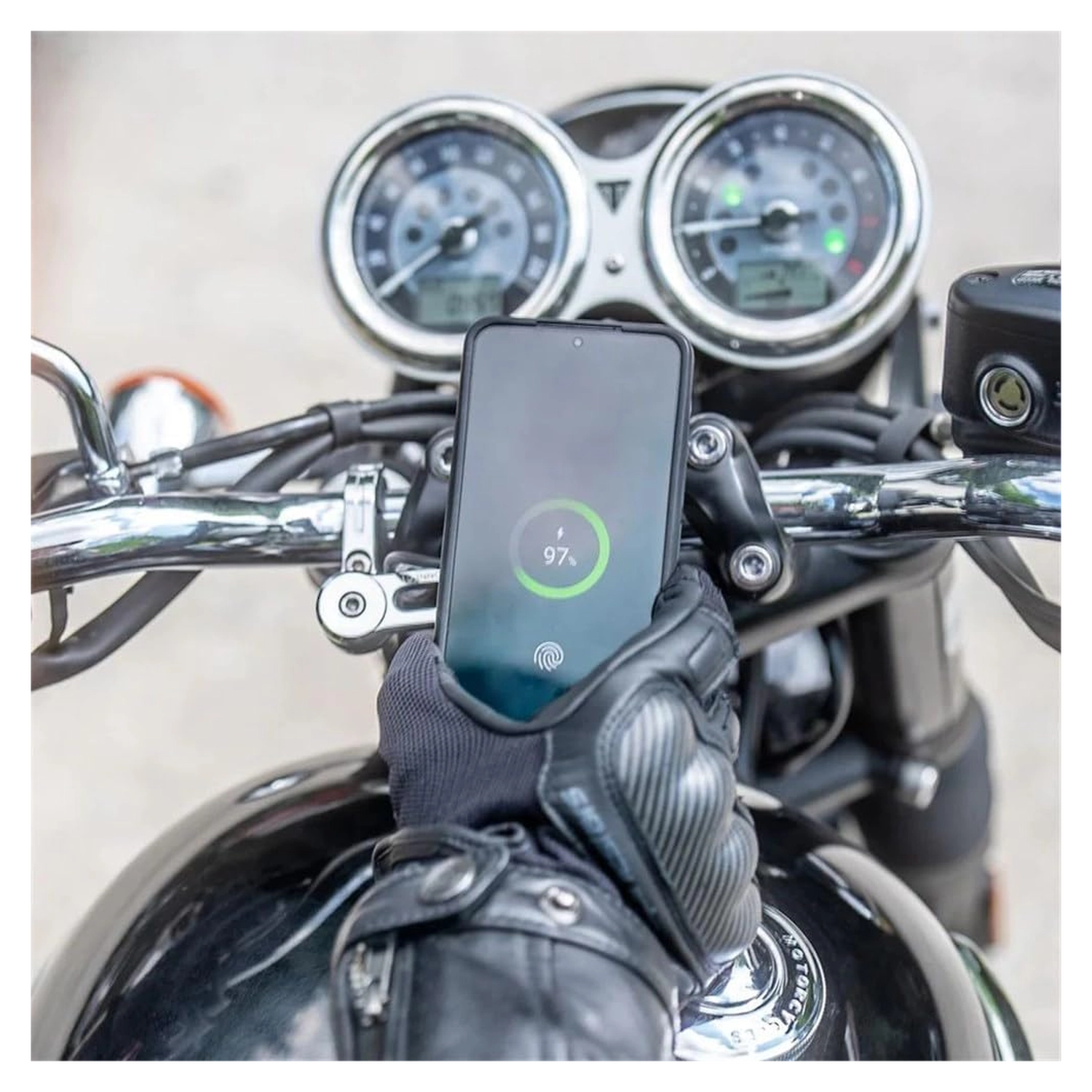 SP Connect Antivibratiemodule met Lader SPC+ Zwart afbeelding 6