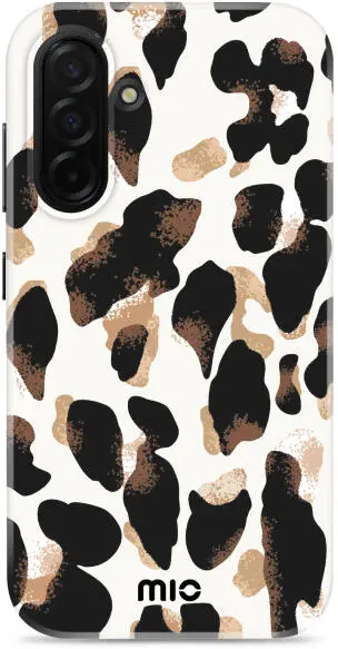 MIO MagSafe Samsung Galaxy A26 Hoesje Hard Shell Back Cover Leopard afbeelding 1