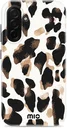 MIO MagSafe Samsung Galaxy A26 Hoesje Hard Shell Back Cover Leopard