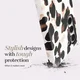 MIO MagSafe Samsung Galaxy A26 Hoesje Hard Shell Back Cover Leopard afbeelding 3
