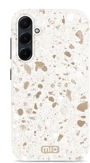 MIO MagSafe Samsung Galaxy A55 Hoesje Hard Shell Back Cover Soft Terrazzo afbeelding 1