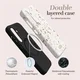 MIO MagSafe Samsung Galaxy A55 Hoesje Hard Shell Back Cover Soft Terrazzo afbeelding 6