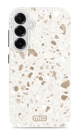 MIO MagSafe / Qi2 Samsung Galaxy S25 Plus Hoesje Back Cover Soft Terrazzo afbeelding 1