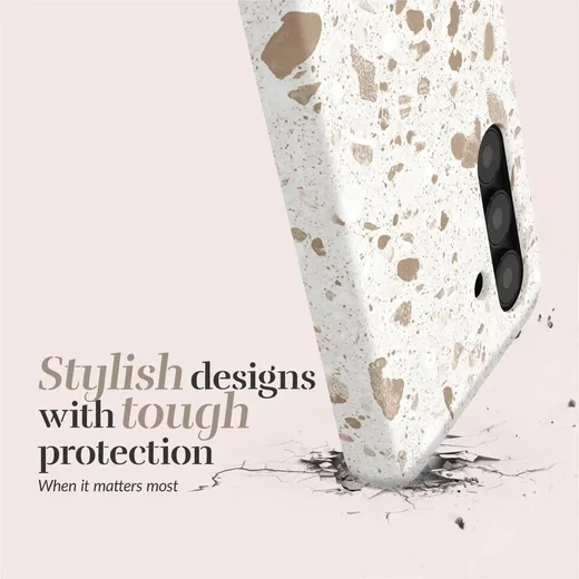 MIO MagSafe / Qi2 Samsung Galaxy S25 Plus Hoesje Back Cover Soft Terrazzo afbeelding 4