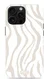 MIO MagSafe Apple iPhone 16 Pro Hoesje Hard Shell Back Cover Sandy Zebra