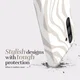 MIO MagSafe Samsung Galaxy A55 Hoesje Hard Shell Back Cover Sandy Zebra afbeelding 3