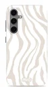 MIO MagSafe Samsung Galaxy S24 FE Hoesje Hard Shell Back Cover Sandy Zebra