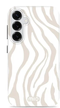 MIO MagSafe / Qi2 Samsung Galaxy S25 Plus Hoesje Back Cover Sandy Zebra